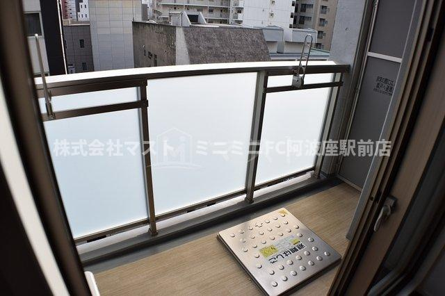 大阪市西区立売堀４丁目の賃貸マンションのバルコニー