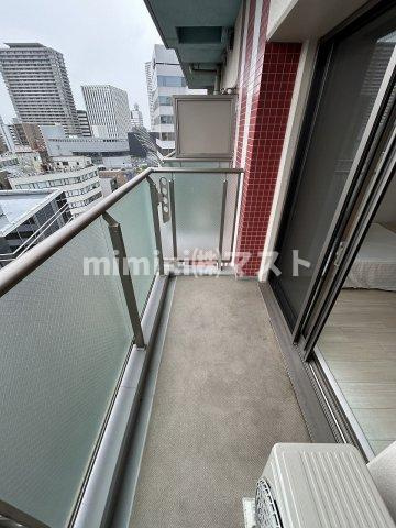 大阪市西区江戸堀１丁目の賃貸マンションのバルコニー