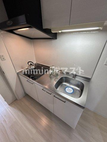 大阪市西区江戸堀１丁目の賃貸マンションのキッチン