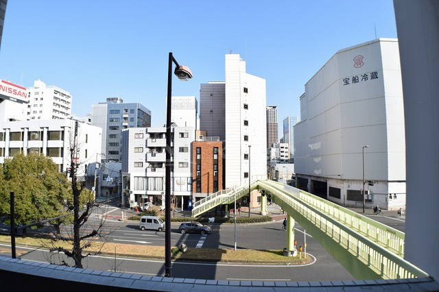大阪市西区南堀江４丁目の賃貸マンションの展望