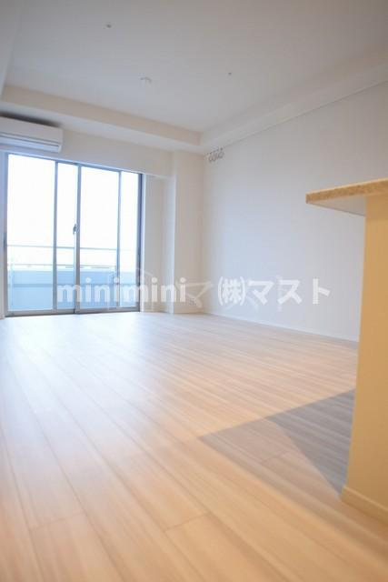 大阪市西区新町１丁目の賃貸マンションの居間・リビング|同マンションの別居室の室内写真になります。