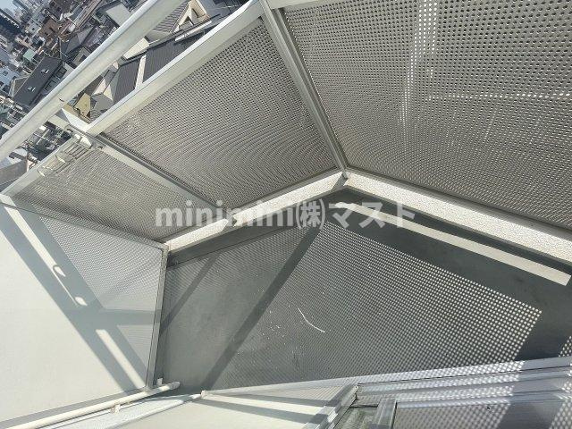 大阪市西区九条３丁目の賃貸マンションのバルコニー