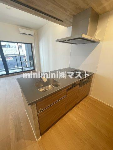 大阪市西区新町４丁目の賃貸マンションのキッチン