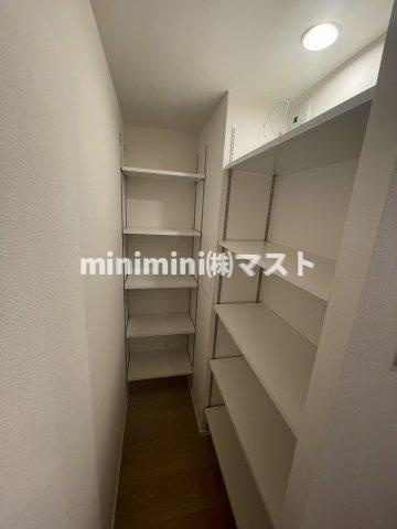 大阪市西区新町４丁目の賃貸マンションの収納