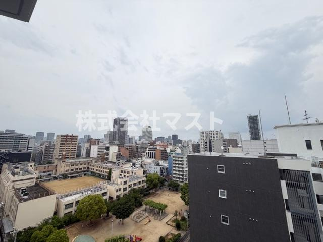 大阪市西区北堀江３丁目の賃貸マンションの展望