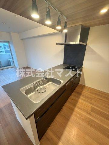 大阪市西区北堀江３丁目の賃貸マンションのキッチン