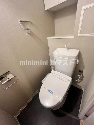 大阪市西区靱本町２丁目の賃貸マンションのトイレ|※別号室参考写真