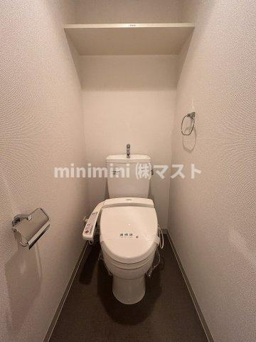 大阪市西区江戸堀１丁目の賃貸マンションのトイレ