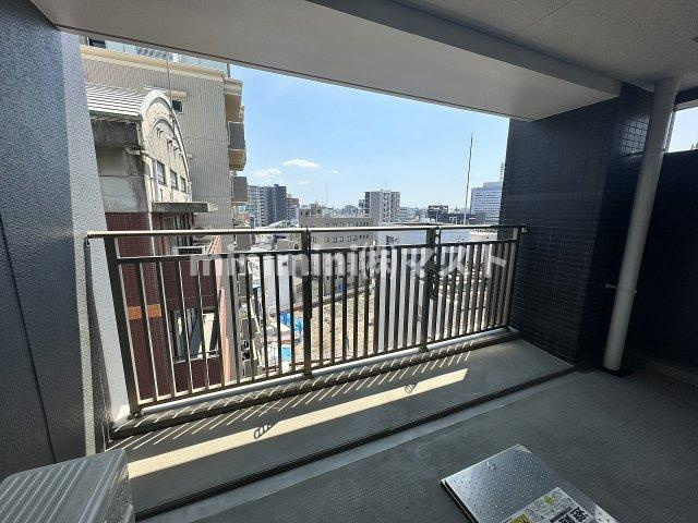 大阪市西区南堀江４丁目の賃貸マンションのバルコニー