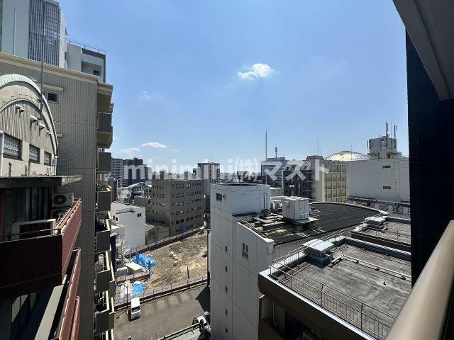 大阪市西区南堀江４丁目の賃貸マンションの展望
