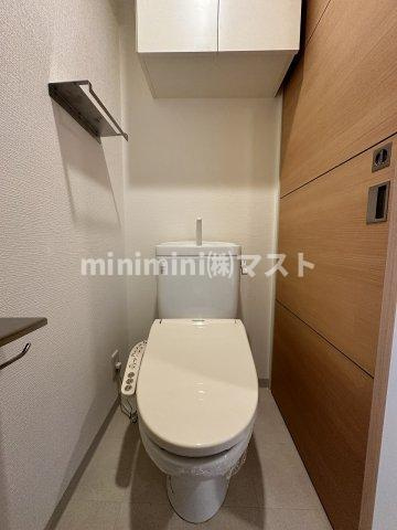 大阪市西区南堀江４丁目の賃貸マンションのトイレ
