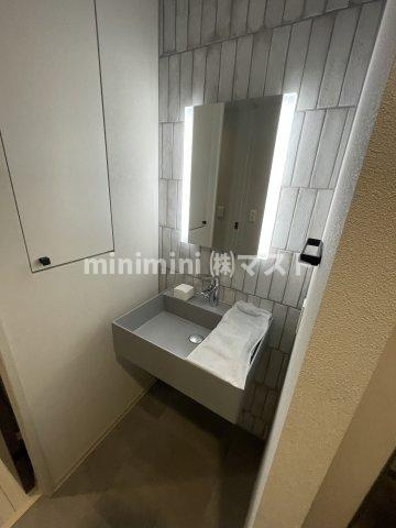 大阪市西区阿波座１丁目の賃貸マンションの洗面所