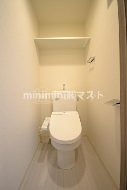 大阪市西区立売堀５丁目の賃貸マンションのトイレ
