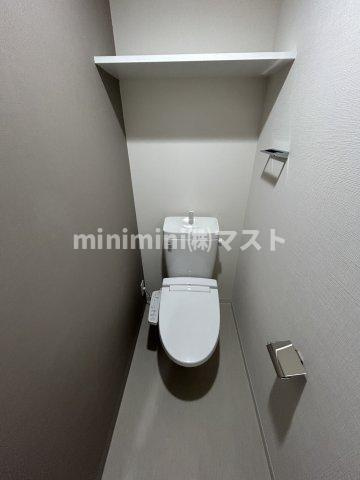 大阪市西区九条南１丁目の賃貸マンションのトイレ