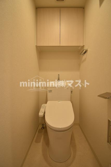 大阪市西区立売堀４丁目の賃貸マンションのトイレ