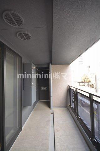 大阪市西区新町２丁目の賃貸マンションのバルコニー|同マンション内・別居室参考写真