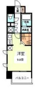 大阪市西区靱本町１丁目の賃貸マンションの間取り