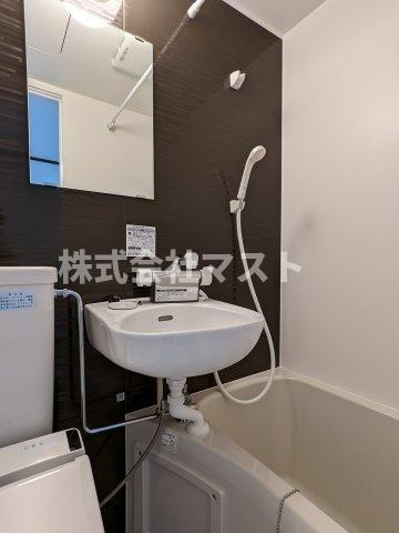 大阪市西区北堀江４丁目の賃貸マンションの洗面所