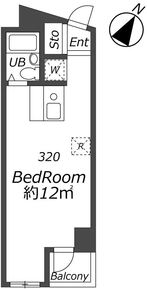 AP498 ノーサレンダー 320の間取り|



