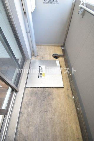 大阪市西区立売堀４丁目の賃貸マンションのバルコニー