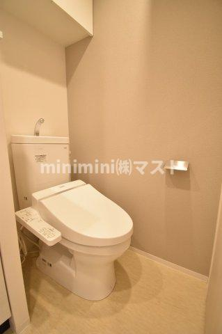大阪市西区立売堀４丁目の賃貸マンションのトイレ
