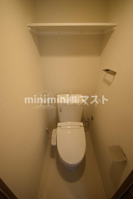 大阪市西区立売堀３丁目の賃貸マンションのトイレ