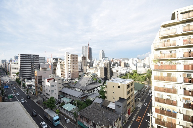 大阪市西区北堀江３丁目の賃貸マンションの展望