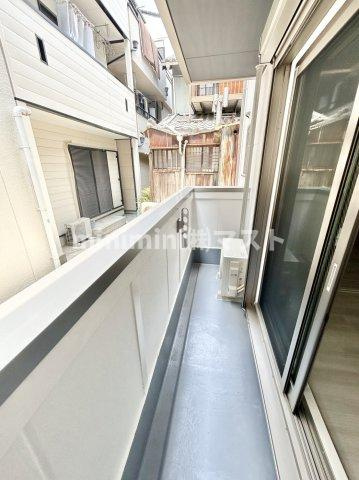 大阪市西区九条３丁目の賃貸マンションのバルコニー