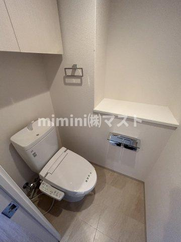 大阪市西区新町３丁目の賃貸マンションのトイレ