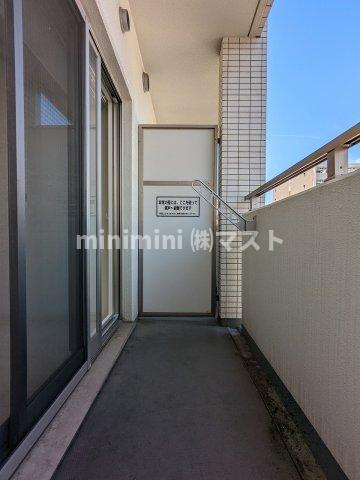 大阪市西区南堀江４丁目の賃貸マンションのバルコニー