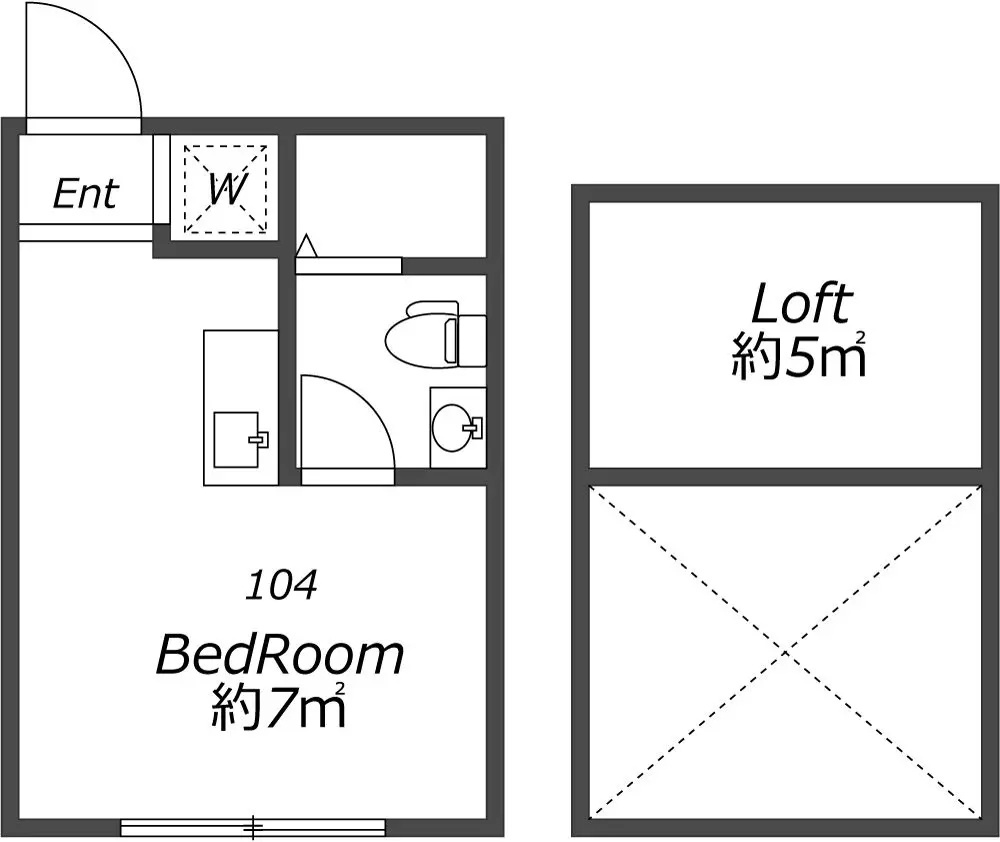 AP208 Apartmenthouse 足立舎人 104