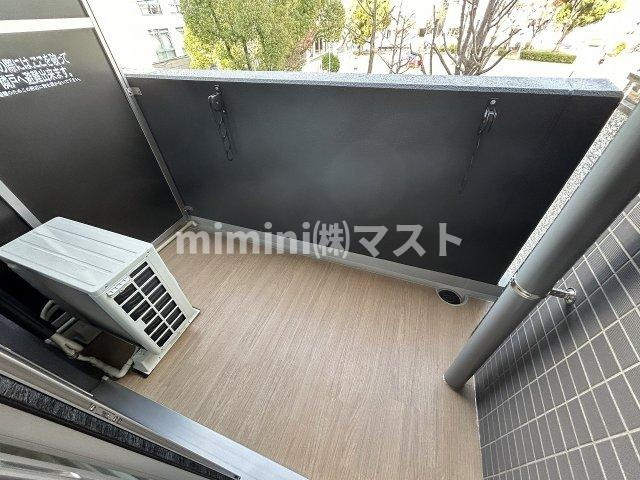 大阪市西区九条南１丁目の賃貸マンションのバルコニー