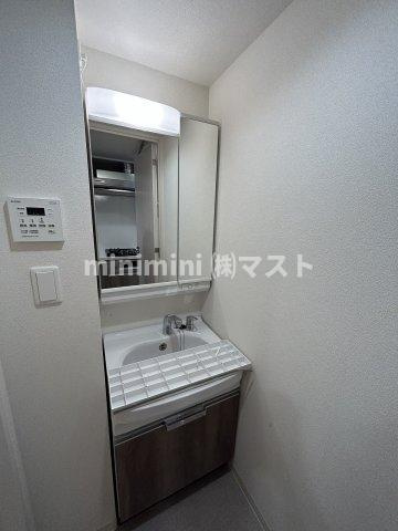 大阪市西区境川２丁目の賃貸マンションの洗面所