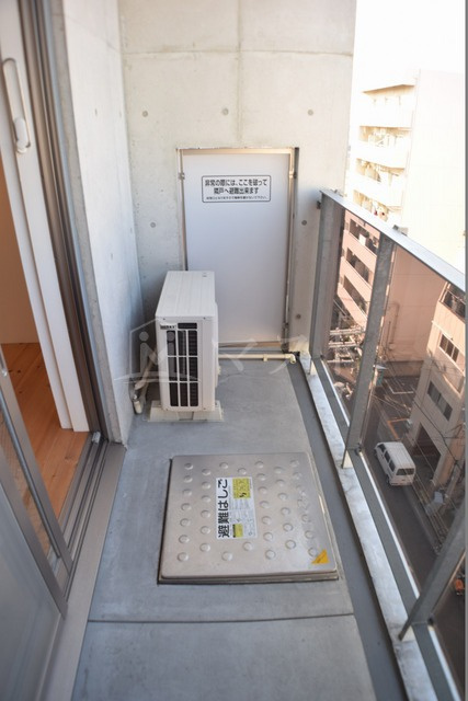 大阪市西区本田２丁目の賃貸マンションのバルコニー