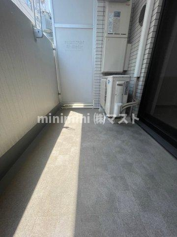 大阪市西区南堀江４丁目の賃貸マンションのバルコニー