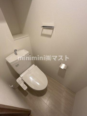 大阪市西区本田２丁目の賃貸マンションのトイレ