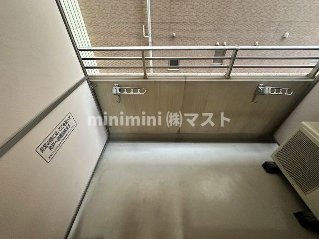 大阪市西区南堀江１丁目の賃貸マンションのバルコニー|※別号室参考写真