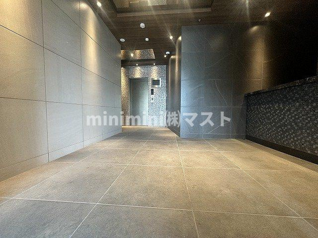 大阪市西区北堀江４丁目の賃貸マンションのロビー