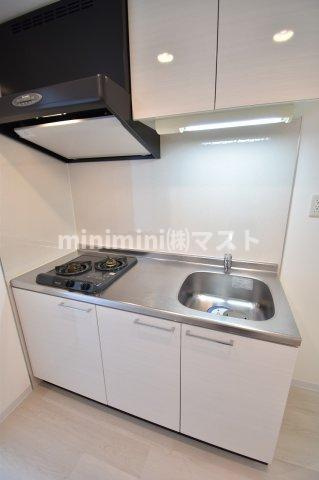 大阪市西区江戸堀１丁目の賃貸マンションのキッチン