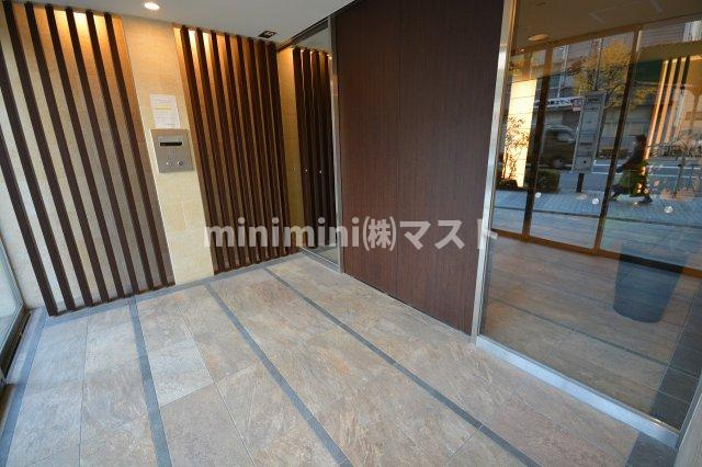 大阪市西区立売堀４丁目の賃貸マンションのロビー