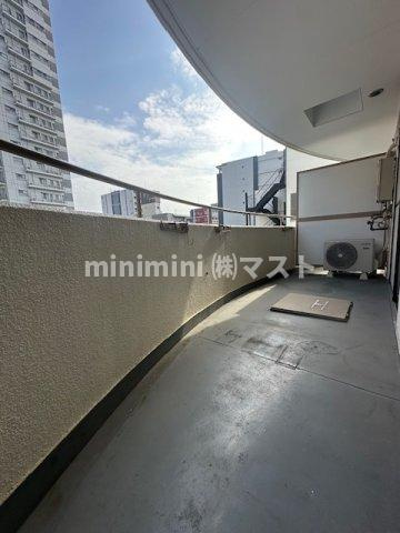 大阪市西区南堀江４丁目の賃貸マンションのバルコニー