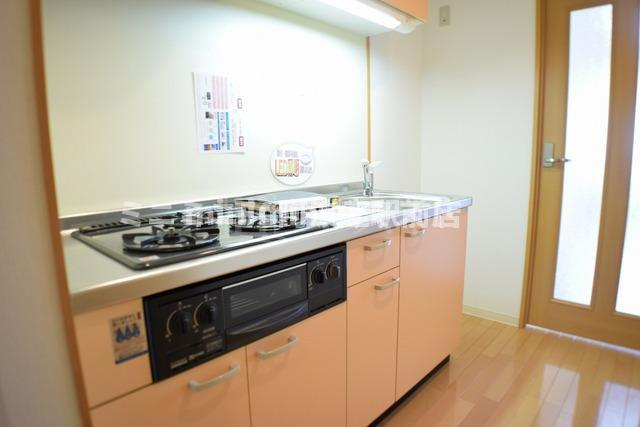大阪市西区靱本町３丁目の賃貸マンションのキッチン