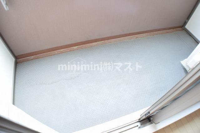 大阪市西区阿波座１丁目の賃貸マンションのバルコニー