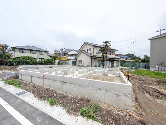 【外観】 | クレイドルガーデン前橋市北代田町第10-2期ー⑦ | （建築中現地）