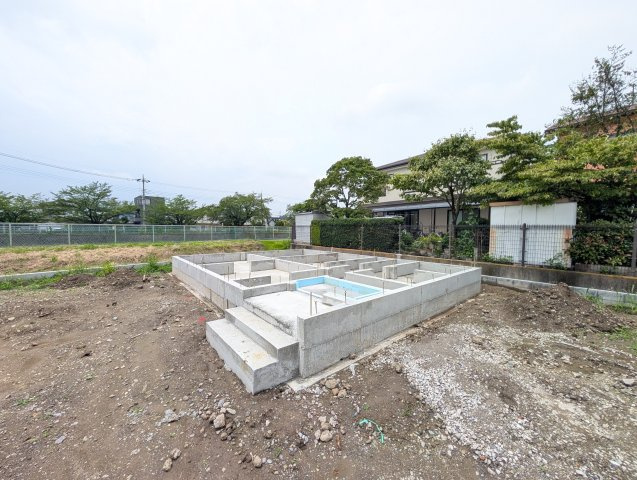 【外観】 | クレイドルガーデン前橋市北代田町第10-2期ー⑤ | （建築中現地）