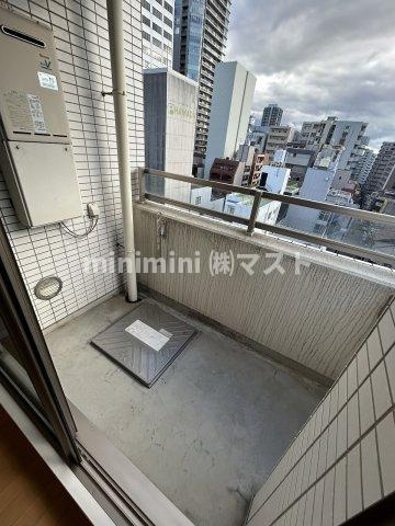 大阪市西区新町２丁目の賃貸マンションのバルコニー