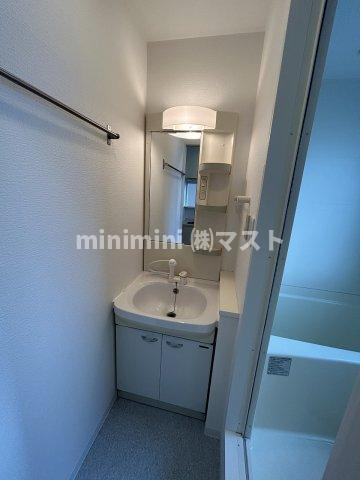 大阪市西区新町２丁目の賃貸マンションの洗面所