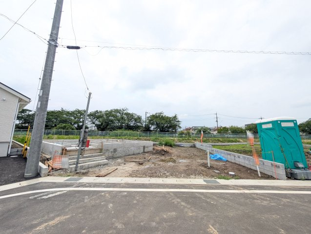 【外観】 | クレイドルガーデン前橋市北代田町第10-2期ー② | （建築中現地）