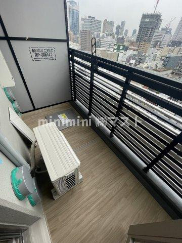 大阪市西区京町堀１丁目の賃貸マンションのバルコニー