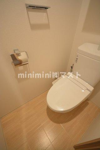 大阪市西区江之子島２丁目の賃貸マンションのトイレ|※別号室参考写真